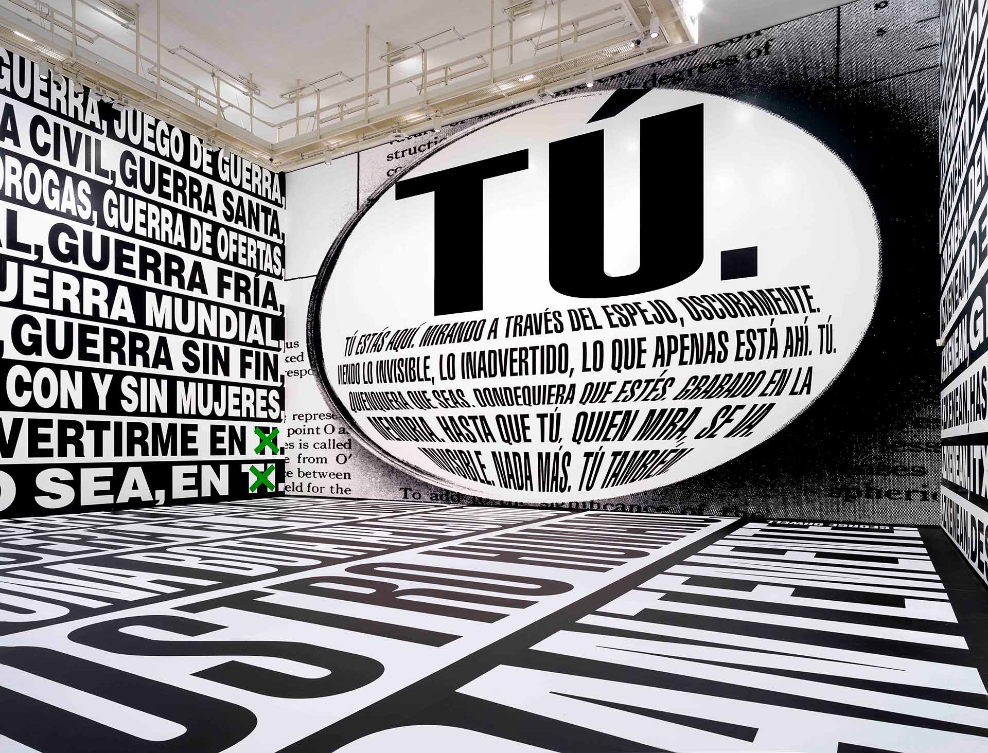 Barbara Kruger: Another day. Another night